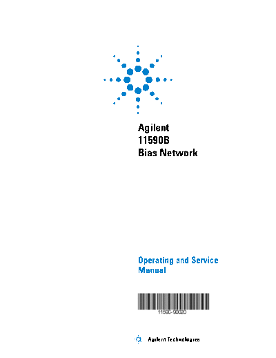 Operating and Service Manual_252C 11590B Bias Network 11590-90020 [10]