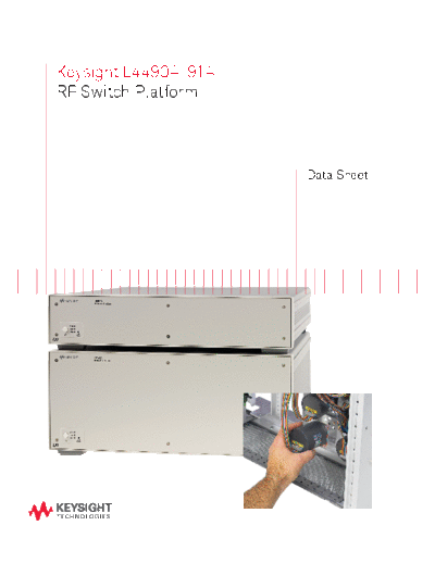 L4490A 91A RF Switch Platform - Data Sheet 5989-7857EN c20140718 [18]