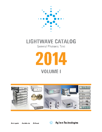 Lightwave Catalog_ General Photonic Test 2014 Volume 1 - Catalog 5989-6753EN c20140324 [40]