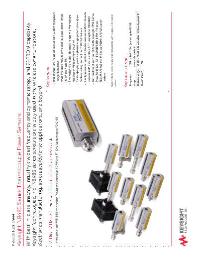 N8480 Series Thermocouple Power Sensors - Product Fact Sheet 5989-9116EN c20140702 [2]