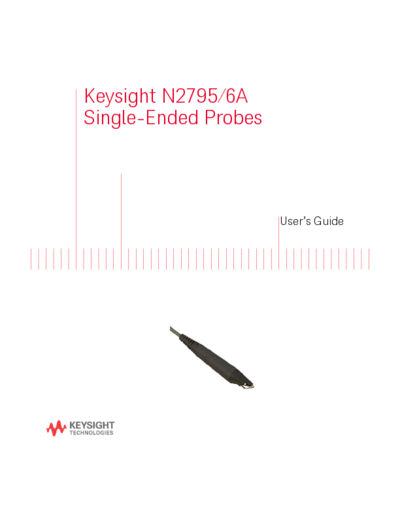 N2795A N2796A Single-Ended Active Probes User_2527s Guide N2795-97003 [48]