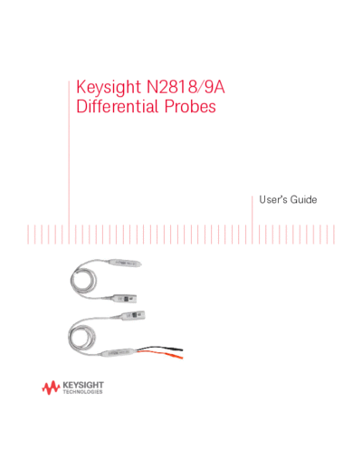 N2818-97002 User_2527s Guide for N2818 9A Differential Probes [44]