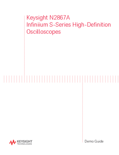 N2867-97000 Demo Guide for Infiniium S-Series Oscilloscopes [56]