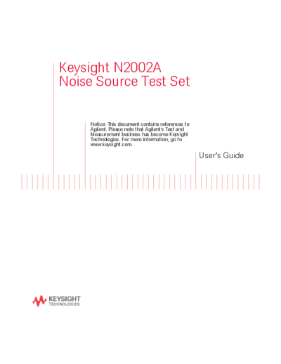 N2002-90003 N2002A Noise Source Test Set User_2527s Guide [172]