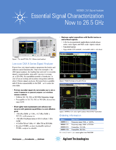 N9000A CXA Signal Analyzer_252C Essential Signal Characterization Now to 26.5 GHz 5991-1247EN_ExtF [2]