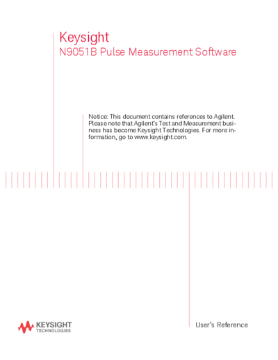 N9051-90018 N9051B Pulse Measurement Software User_2527s Reference [79]