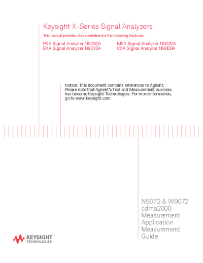 N9072-90005 N9072A & W9072A cdma2000 Measurement Guide and Programming Examples [118]