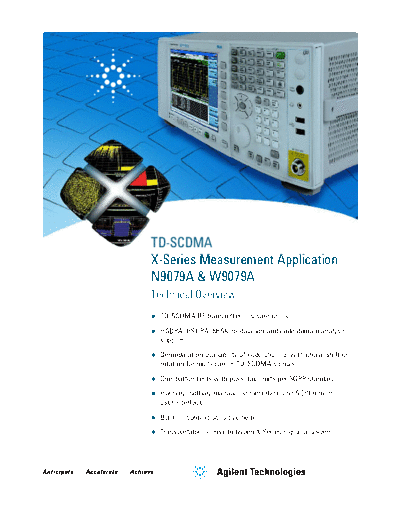 N9079A & W9079A TD-SCDMA X-Series Measurement Application - Technical Overview 5989-6534EN c20140603 [12]