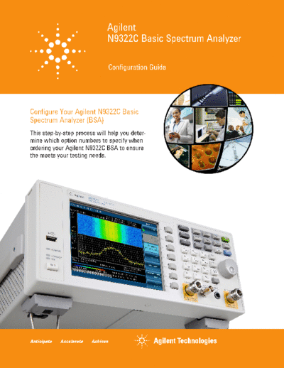 N9322C Basic Spectrum Analyzer - Configuration Guide 5991-1168EN c20131210 [7]