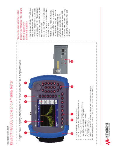 N9330B Cable and Antenna Tester - Product Fact Sheet 5989-9841EN c20140612 [2]