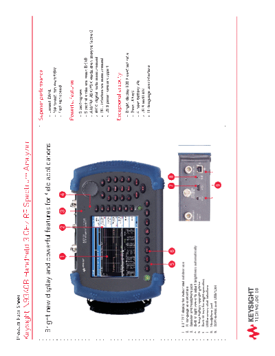 N9340B Handheld 3 GHz RF Spectrum Analyzer - Product Fact Sheet 5989-9840EN c20140603 [2]