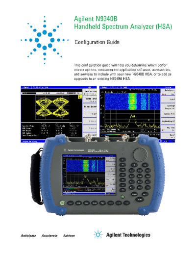 N9340B Handheld Spectrum Analyzer (HSA) - Configuration Guide 5991-0542EN c20131210 [6]