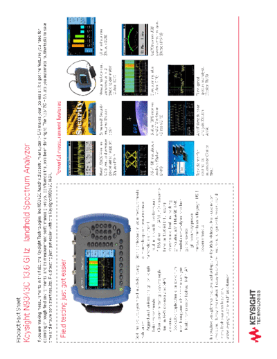 N9343C 13.6 GHz Handheld Spectrum Analyzer - Product Fact Sheet 5990-7429EN c20141119 [2]