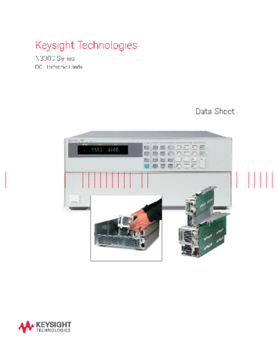 N3300 Series DC Electronic Loads Data Sheet 5980-0232E c20140829 [10]