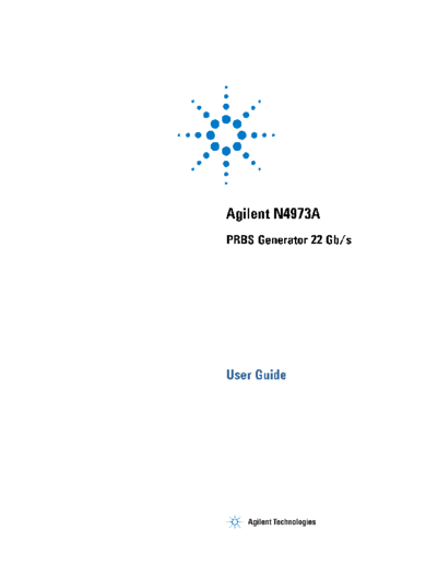 N4973A PRBS Generator 22 Gb s User_2527s Guide N4973-91021 [34]