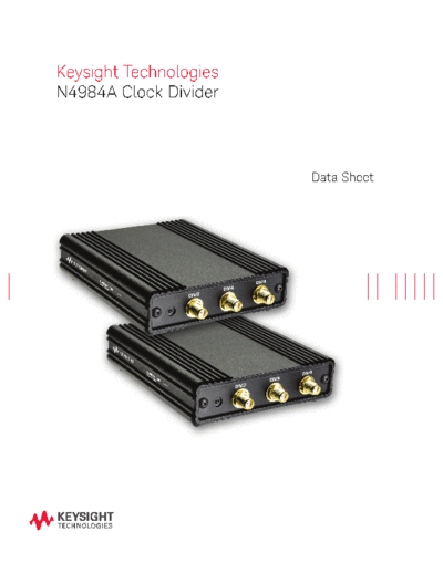 N4984A Clock Divider Data Sheet 5991-0717EN c20141125 [7]