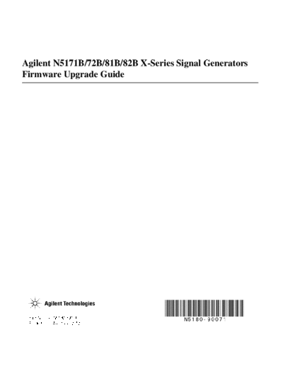 N5171B_252C N5172B_252C N5181B_252C N5182B X-Series Signal Generators Firmware Upgrade Guide N5180-90071 [10]