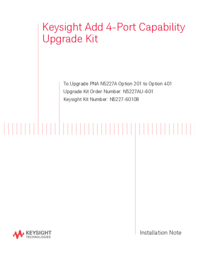 N5227-90108 Installation Notes_252C 4-Port Capability To Upgrade PNA N5227A Option 201 to Option 401 [11]