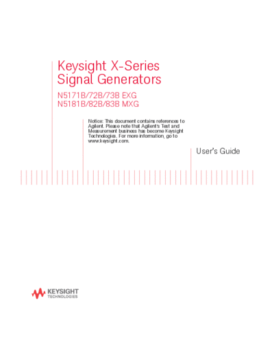 N5180-90056 X-Series Signal Generators User_2527s Guide [432]
