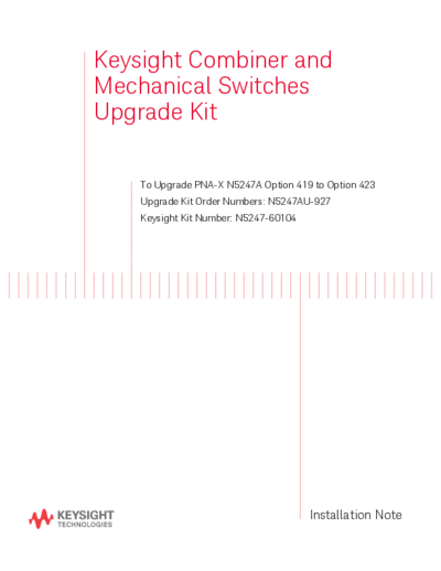 N5247-90104 Installation Note_252C Combiner and Mechanical Switches Upgrade Kit [28]