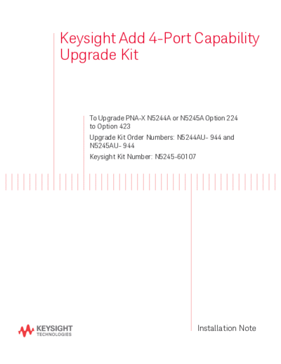 N5245-90010 Installation Note_252C 4-Port Capability Upgrade Kit for N5244A or N5245A [12]