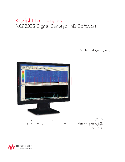 N6820ES Signal Surveyor 4D Software - Technical Overview 5991-2242EN c20140829 [16]