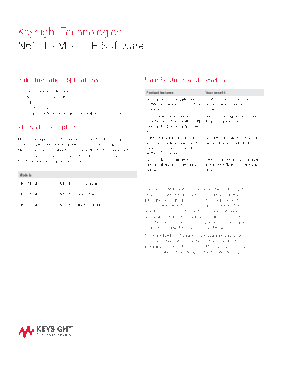 N6171A MATLAB Software - Flyer 5991-2036EN c20141103 [2]