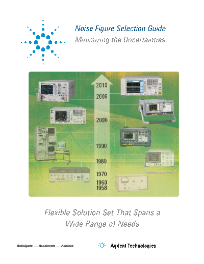 Noise Figure Selection Guide Minimizing the Uncertainties - Selection Guide 5989-8056EN c20140214 [21]