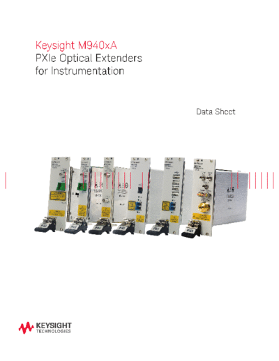 M940xA PXIe Optical Extenders for Instrumentation 5991-0383EN c20140704 [12]