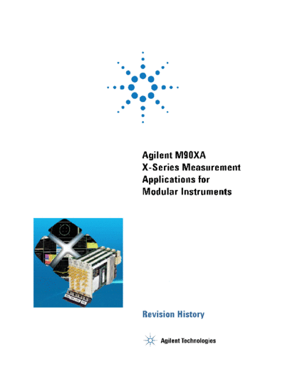 M9000-90008 M90XA X-Series Measurement Applications for Modular Instruments - Revision History c20131126 [1]