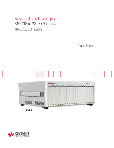 M9018A PXIe Chassis 18-Slots_252C 3U_252C 8GB s - Data Sheet 5990-6583EN c20140807 [12]