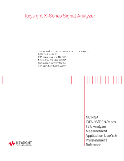 N6149-90001 N6149A iDEN WiDEN MotoTalk Analyzer User_2527s and Programmer_2527s Reference [1302]