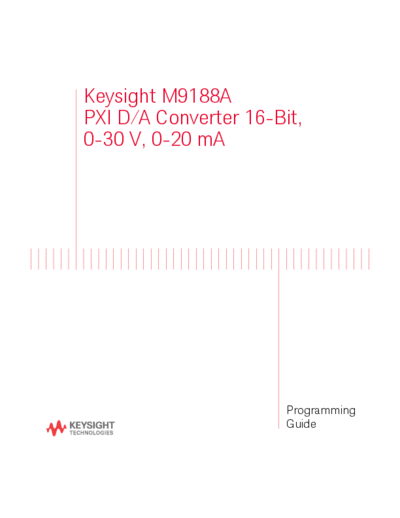 M9188_ProgrammingGuide M9188A PXI Dynamic D A Converter programming guide [96]