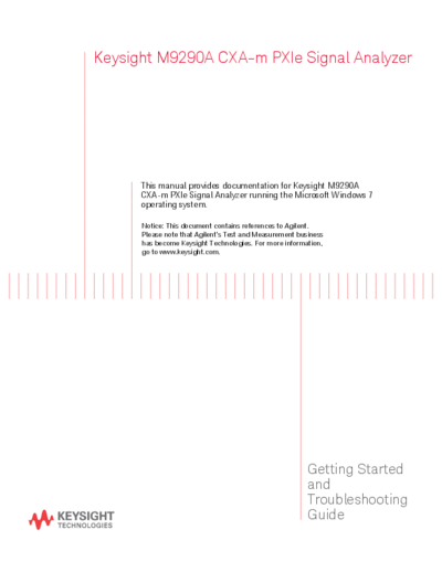 M9290-90007 CXA-m Getting Started and Troubleshooting Guide c20141106 [100]