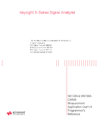 N6158-90001 N6158A & W6158A CMMB User_2527s and Programmer_2527s Reference [1984]