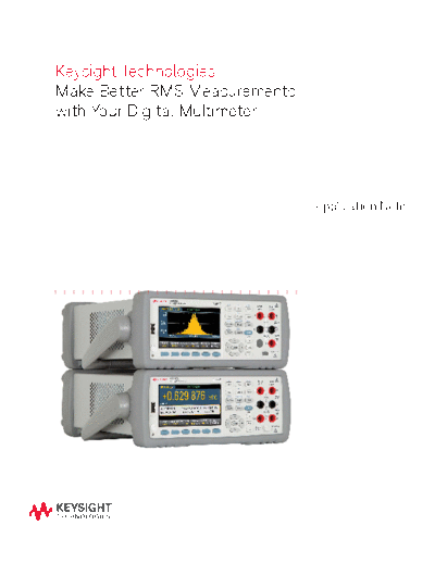 Make Better RMS Measurements with Your DMM - Application Note 5988-6916EN c20140723 [9]