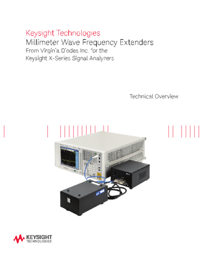 Millimeter Wave Frequency Extenders From Virginia Diodes Inc. - Technical Overview 5991-3161EN c20140916 [10]