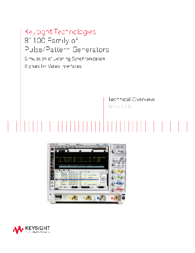 Simulation of Jittering Synchronization Signals for Video Interfaces - Technical Overview V2.0 5991-2257EN c20140606 [8]