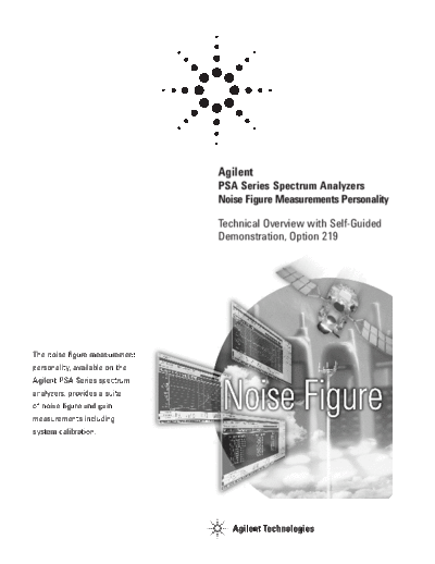 PSA Series Noise Figure Measurement Personality Option 219 - Technical Overview 5988-7884EN c20131125 [16]