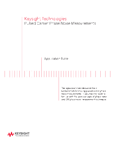 Pulsed Carrier Phase Noise Measurements - Application Note 5968-2081E c20140617 [30]