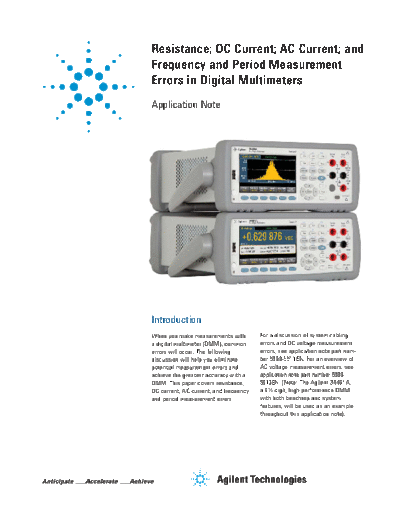 Resistance_253B DC Current_253B AC Current_253B and Frequency and Period Measurement Errors in DMMs 5988-5512EN [4]