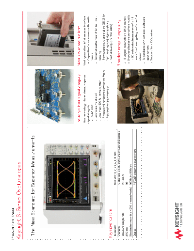 S-Series Oscilloscopes - Product Fact Sheet 5991-4028EN c20140626 [2]