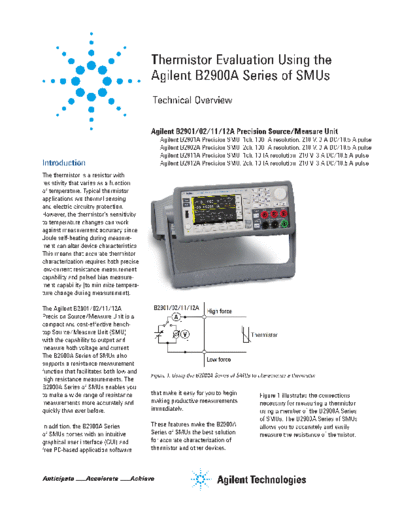Thermistor Evaluation Using the Keysight B2911A 5990-7118EN c20130107 [5]
