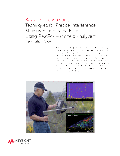 Techniques for Precise Interference Measurements in the Field - Application Note 5991-0418EN c20140723 [15]