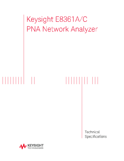Technical Specifications_252C E8361A and E8361C PNA Series Network Analyzers E8361-90007 [1]