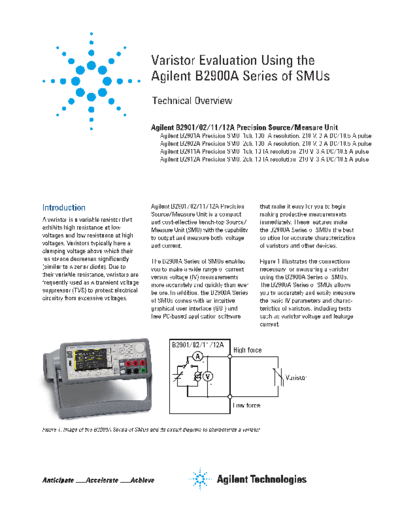 Varistor Evaluation Using the Keysight B2900A Series 5990-7116EN c20130107 [5]
