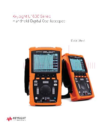 U1600 Series Handheld Digital Oscilloscopes - Data Sheet 5989-5576EN c20140723 [12]
