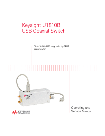 U1810B USB Coaxial Switch U1810-90002 c20140926 [45]