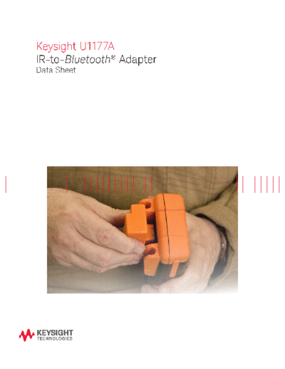 U1177A IR-to-Bluetooth Adapter - Data Sheet 5990-9531EN c20140723 [6]