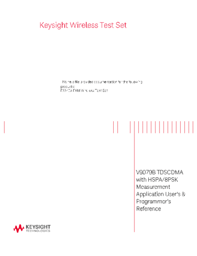 V9079-90001 V9079B TD-SCDMA User_2527s and Programmer_2527s Reference for E6640A c20141007 [2374]